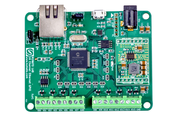Numato GPIO board layout